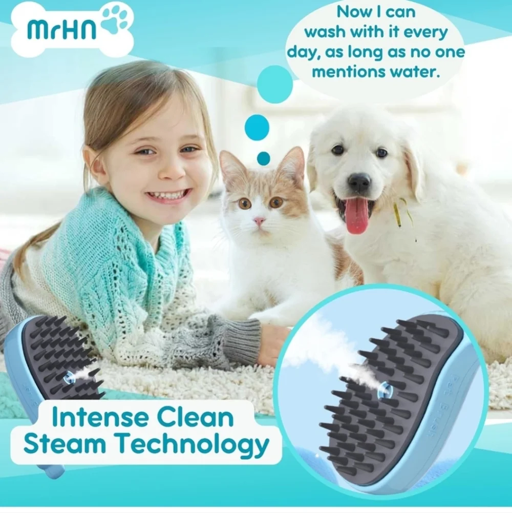 Steam Pet Brush 3 in 1
